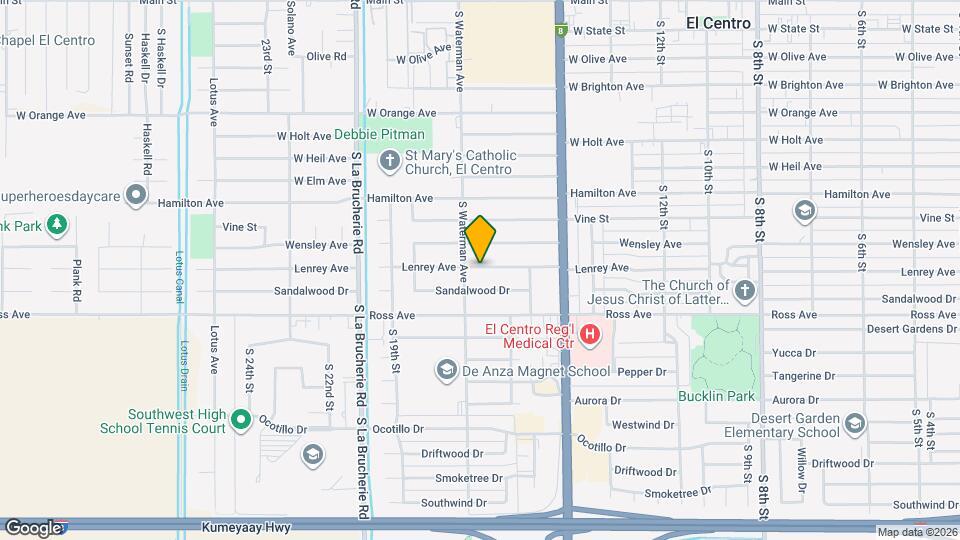 1583 Lenrey Ave Map and Location Details