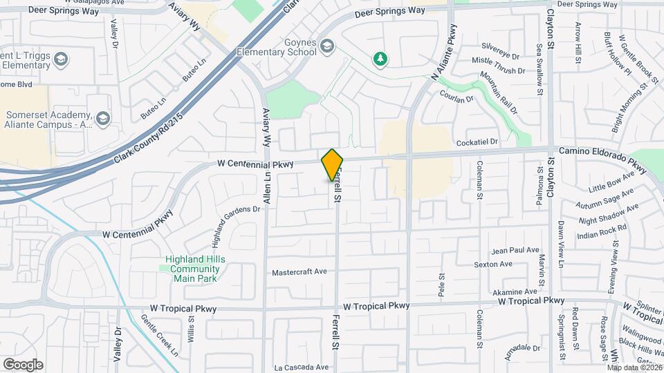 6316 Little Elm St Map and Location Details