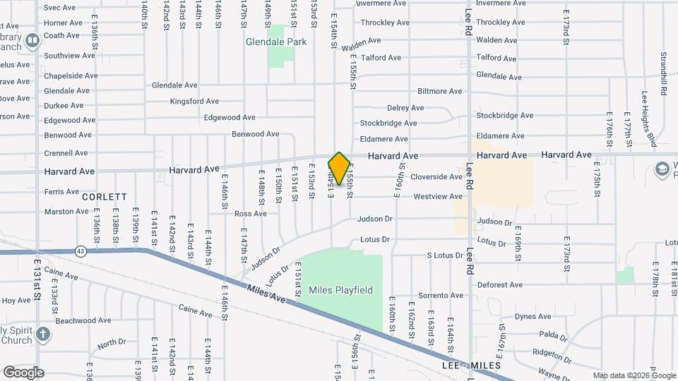 4101 E 154th St Map and Location Details
