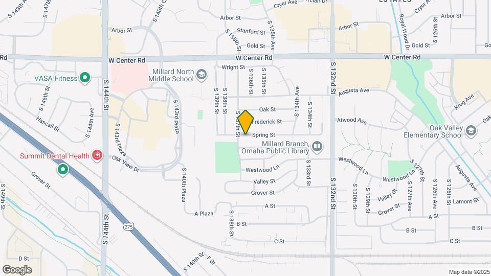 13615 Spring St Map and Location Details