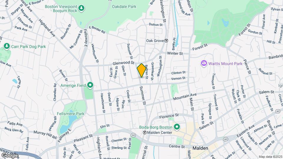 165 Summer St Map and Location Details