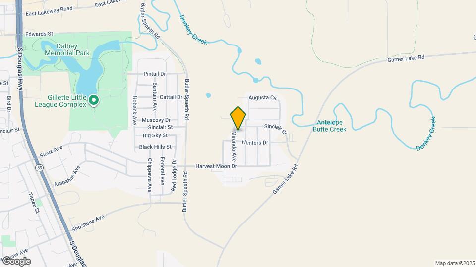 3601 Miranda Ave Map and Location Details