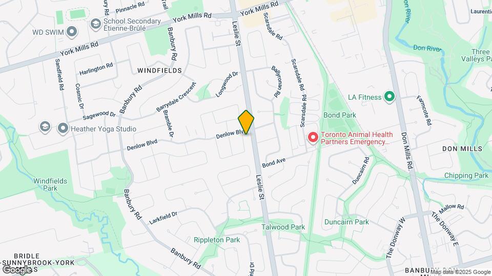 55 Leacock Crescent Map and Location Details