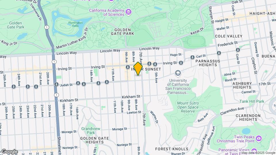 230 Judah St Mapa y Detalles de la Ubicación