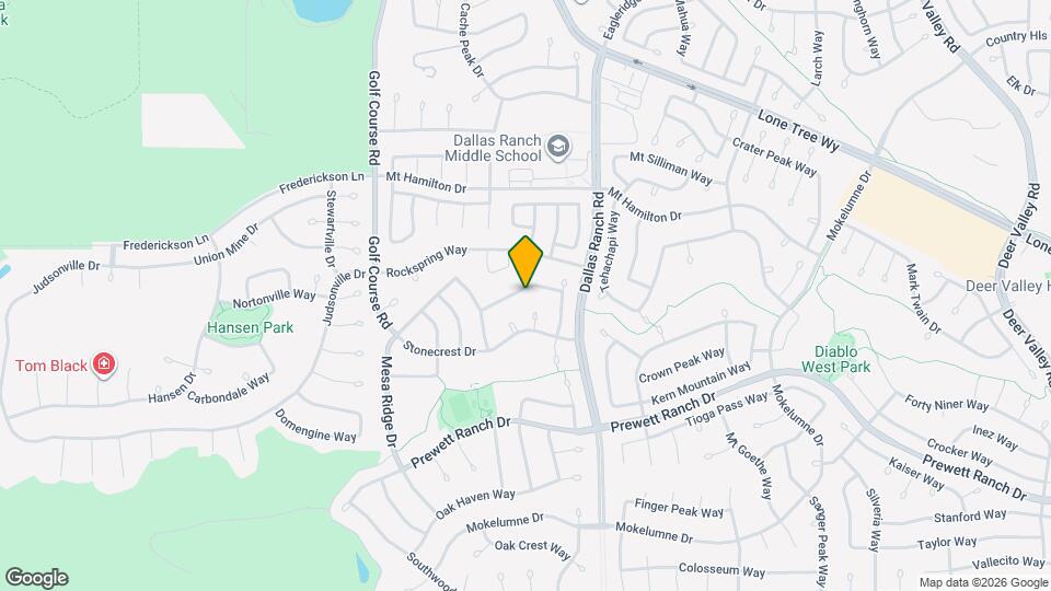 1135 Ranch Point Way Map and Location Details