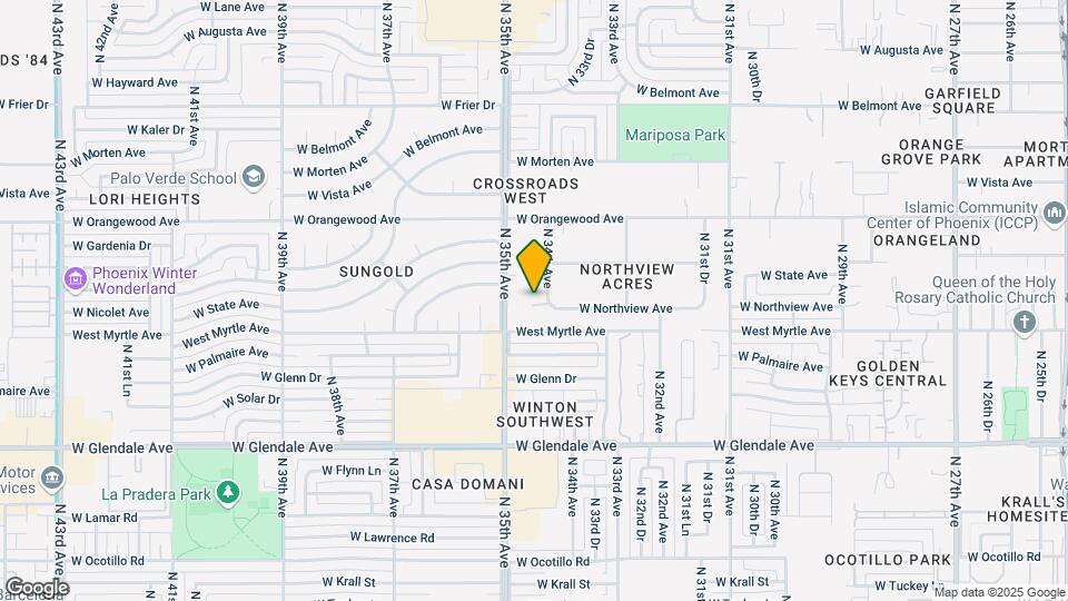 7200 N 34th Ave Map and Location Details