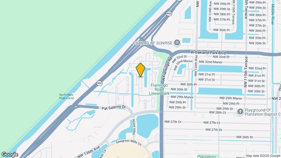 3210 NW 126th Ave Map and Location Details