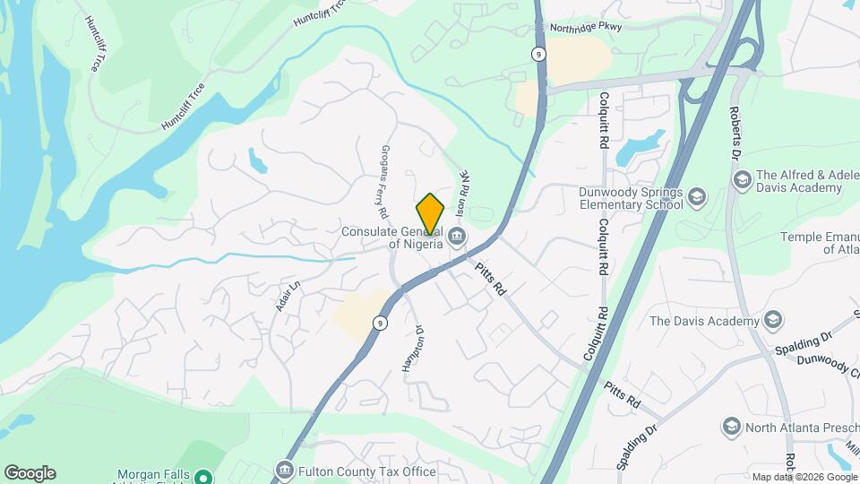 305 Brantley Rd Map and Location Details