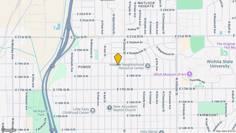 1946 S Spruce Ave Map and Location Details