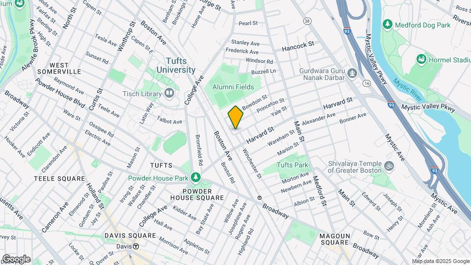 131 Yale St, Unit 2 Map and Location Details