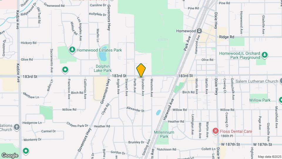 18314 Dundee Ave Map and Location Details