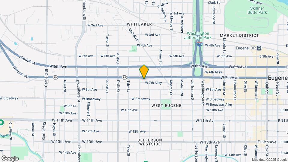 1000-1055 W 7th Ave Map and Location Details