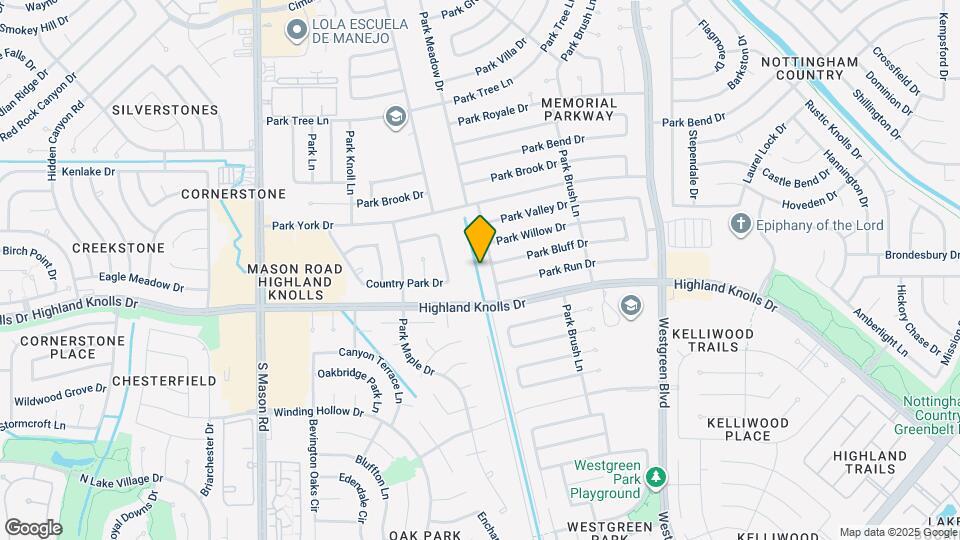 1522 Park Meadow Dr Map and Location Details