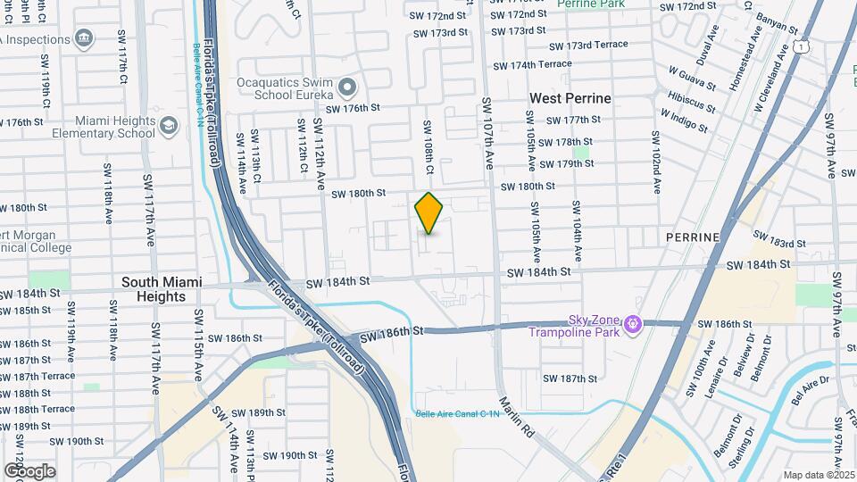 18201 SW 108th Pl Map and Location Details