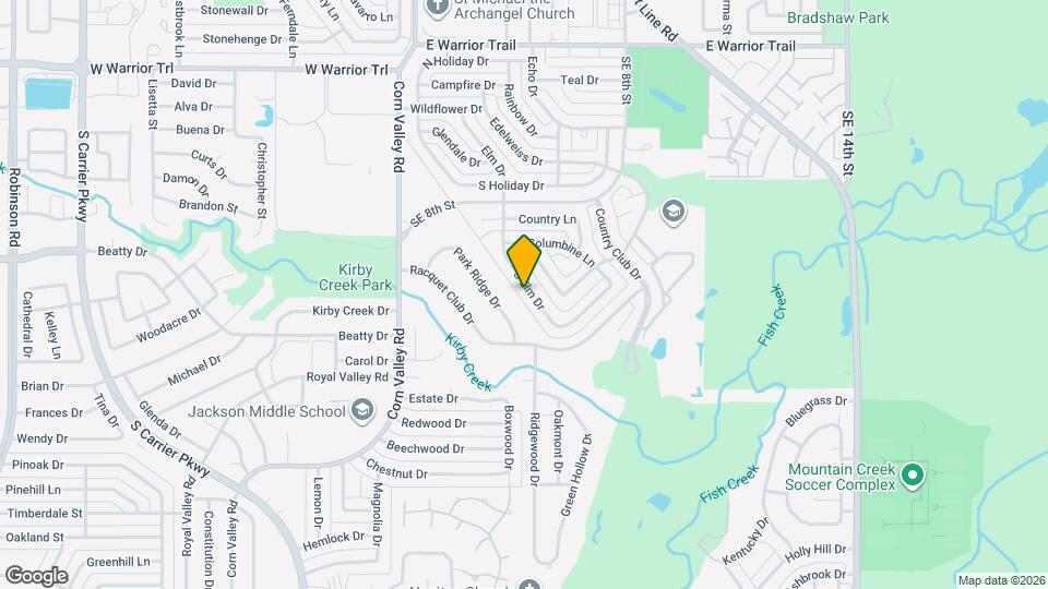 3113 S Elm Dr Map and Location Details