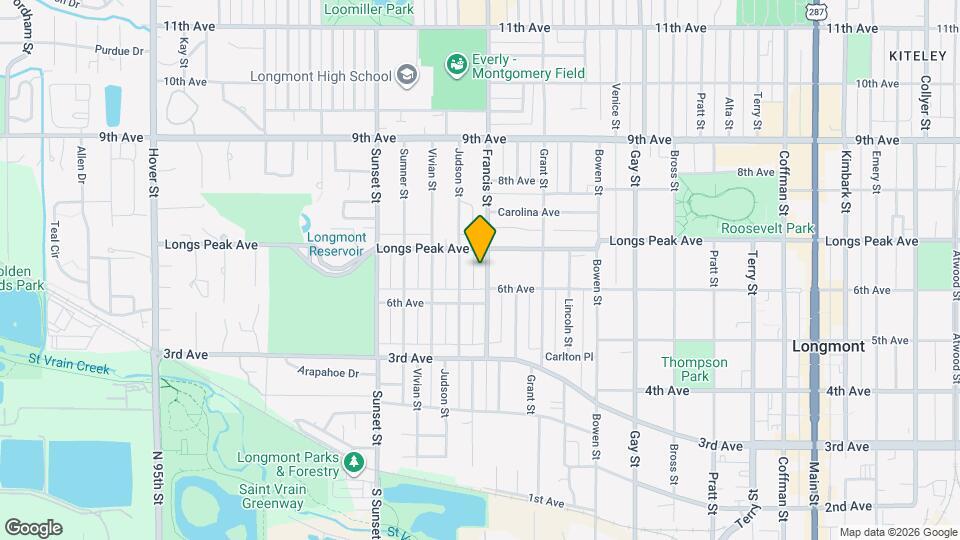 429 Francis St Map and Location Details