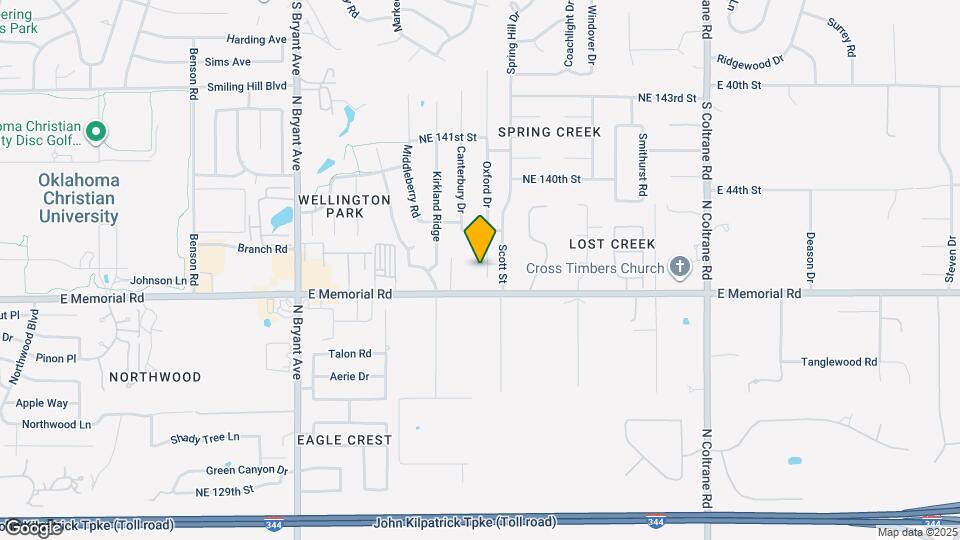 13715 Oxford Dr Mapa y Detalles de la Ubicación