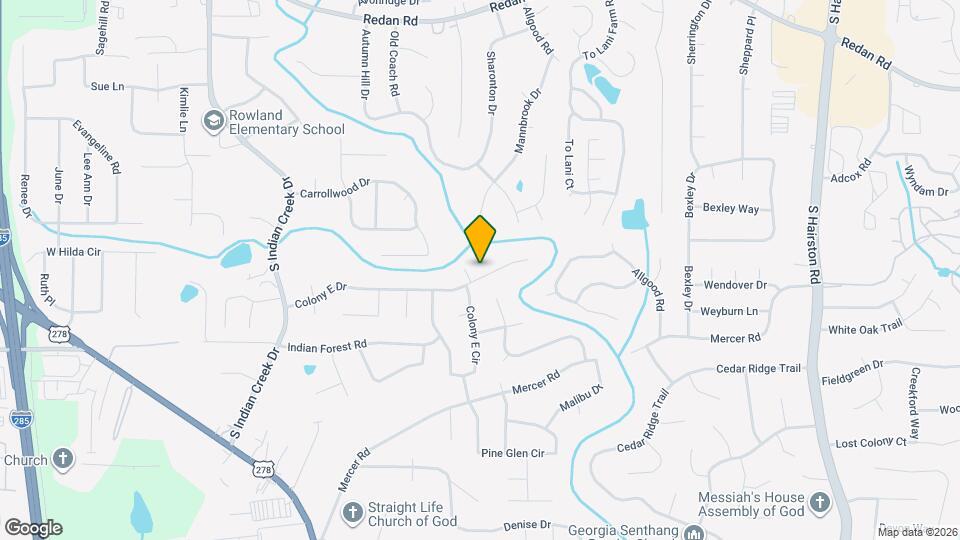 4380 Colony E Dr, Unit 329 Mapa y Detalles de la Ubicación