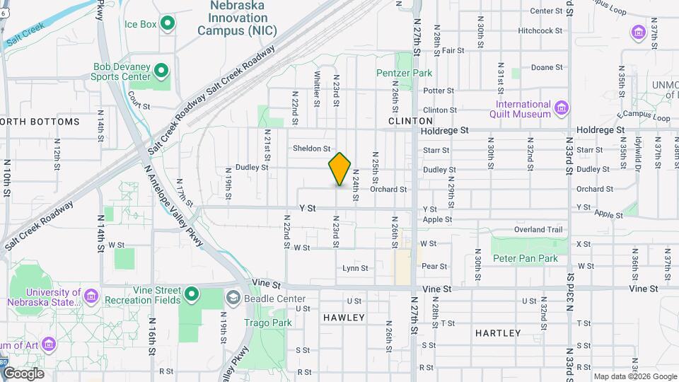 1136 N 23rd St Map and Location Details