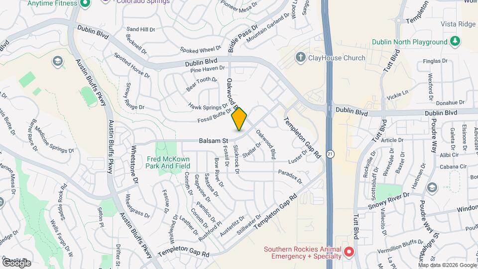 5322 Balsam St Map and Location Details