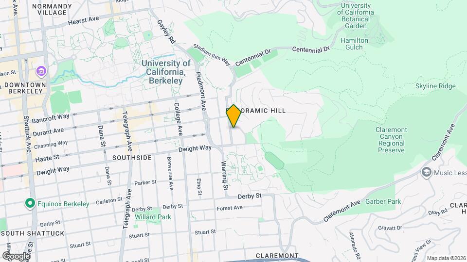 2417 Prospect St, Unit A Mapa y Detalles de la Ubicación