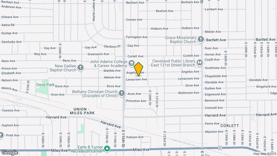 11809 Lenacrave Ave Mapa y Detalles de la Ubicación