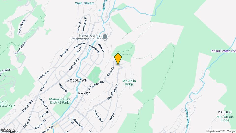 3658 Woodlawn Dr Map and Location Details