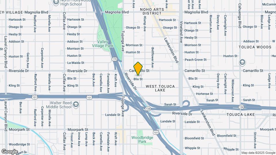 11301 Blix St Map and Location Details