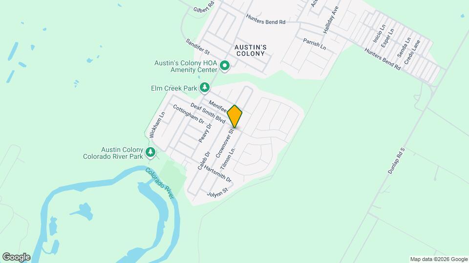 3415 Crownover St Map and Location Details