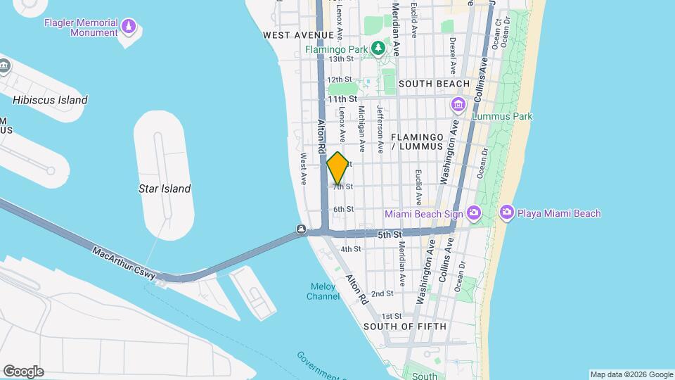 1120 7th St, Unit 1b Map and Location Details