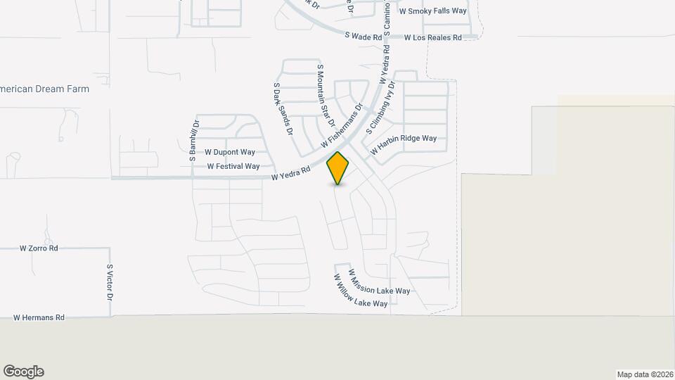 7733 S Crested Spring Dr Map and Location Details