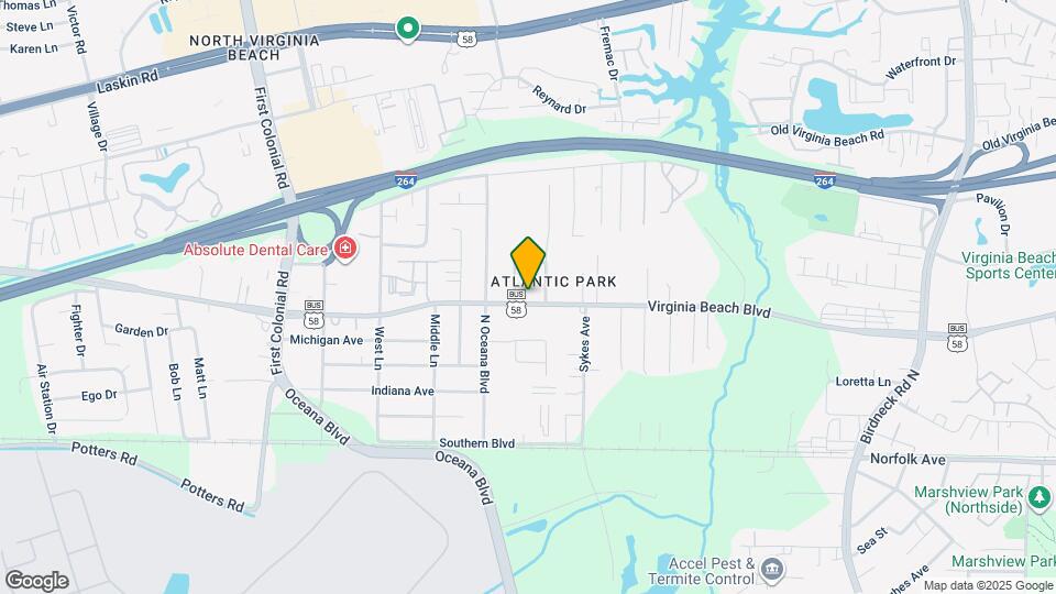 1464 Virginia Beach Blvd Map and Location Details