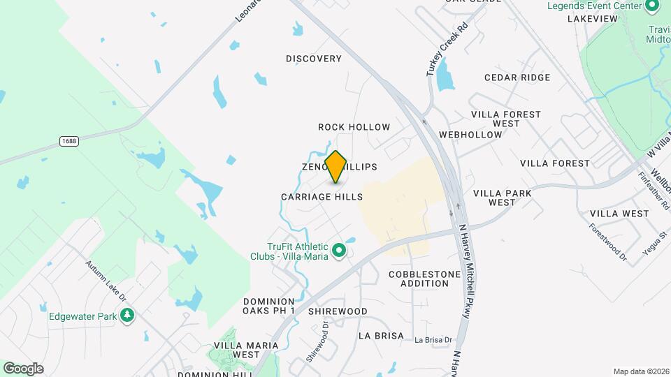 1811 Gray Stone Dr Map and Location Details