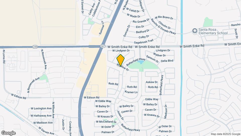 44035 W Snow Dr Map and Location Details