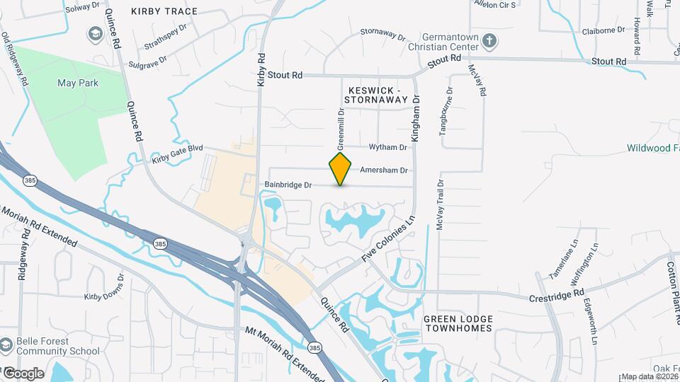 6771 Bainbridge Dr Map and Location Details