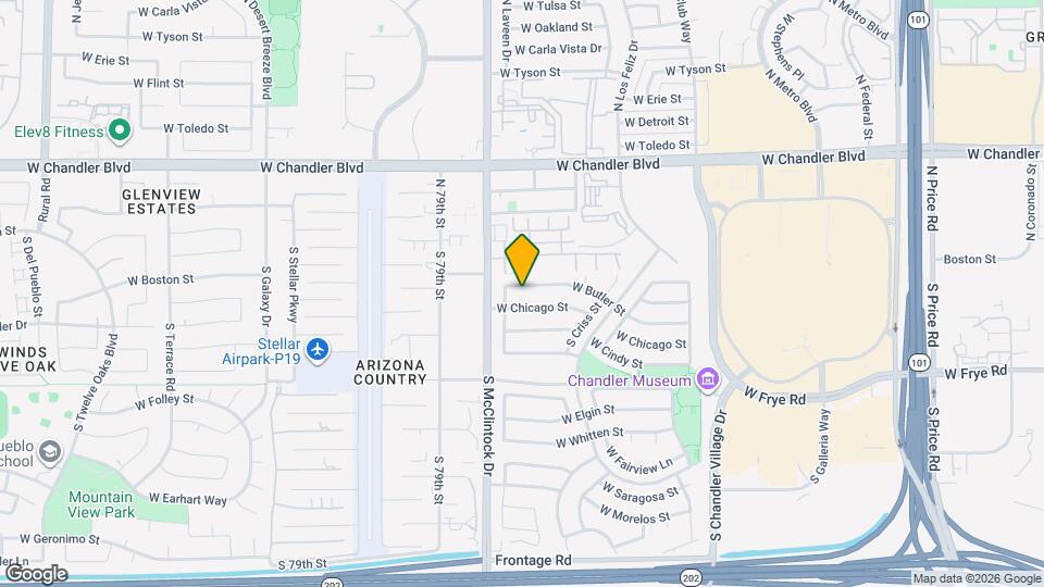 3955 W Butler St Map and Location Details