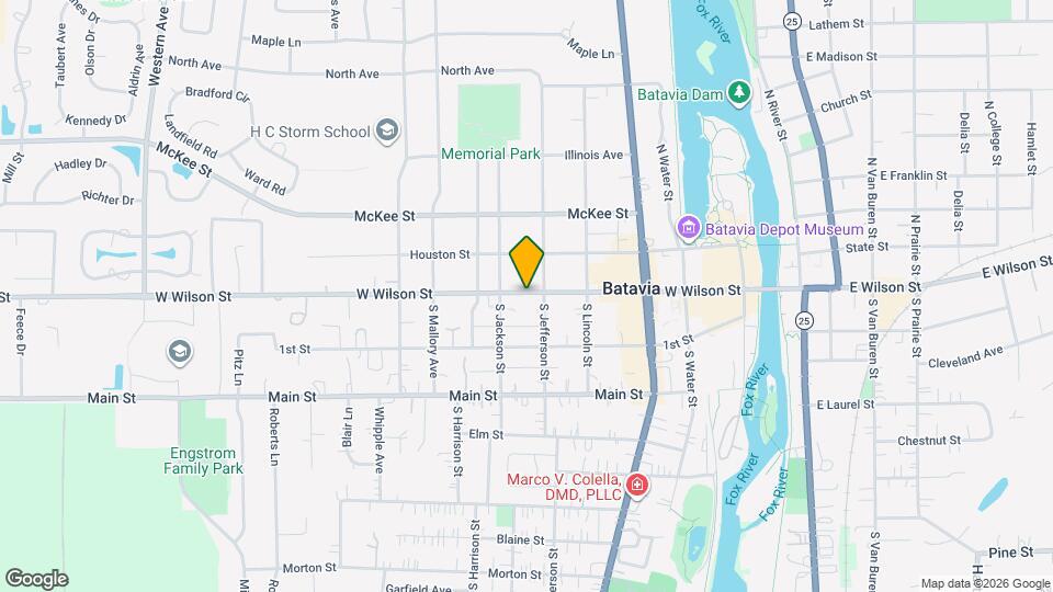 518 W Wilson St, Unit A Mapa y Detalles de la Ubicación