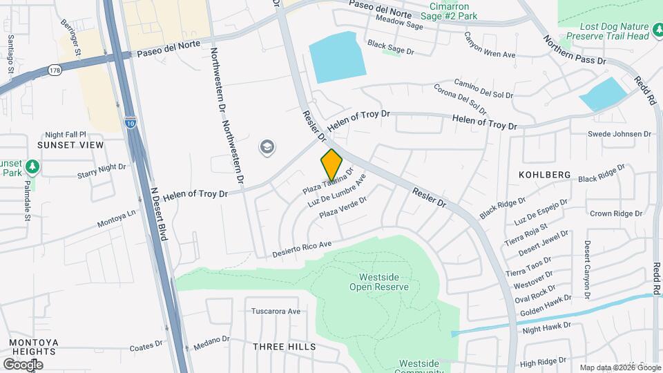 7448 Plaza Taurina Dr Map and Location Details