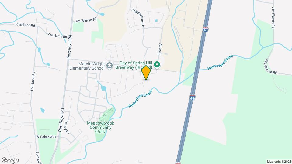 2133 Longhunter Chase Dr Map and Location Details