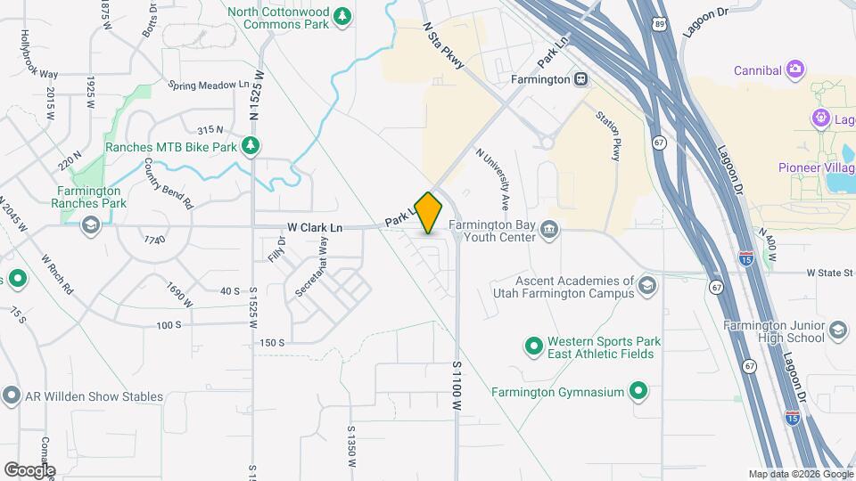 1177 W Jackson Ave Map and Location Details