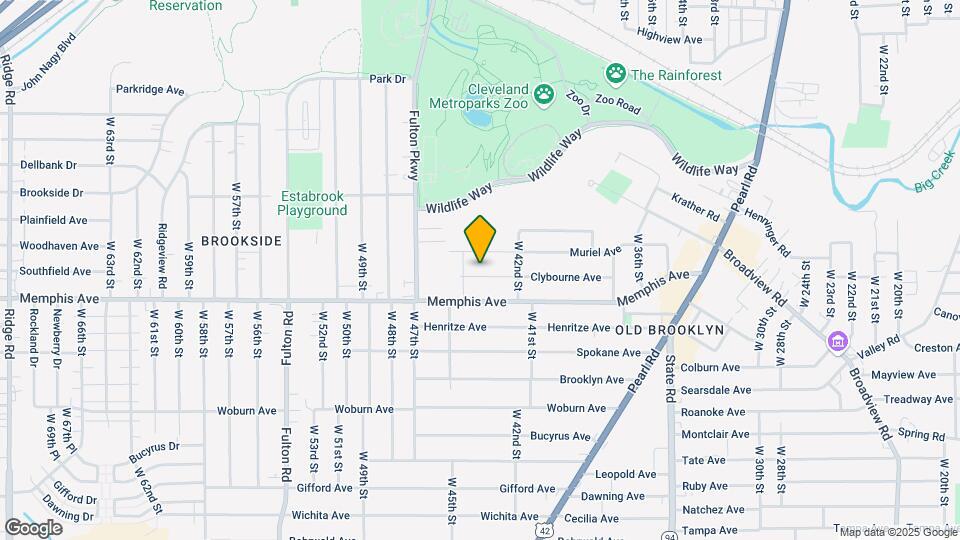 4316 Clybourne Ave Map and Location Details