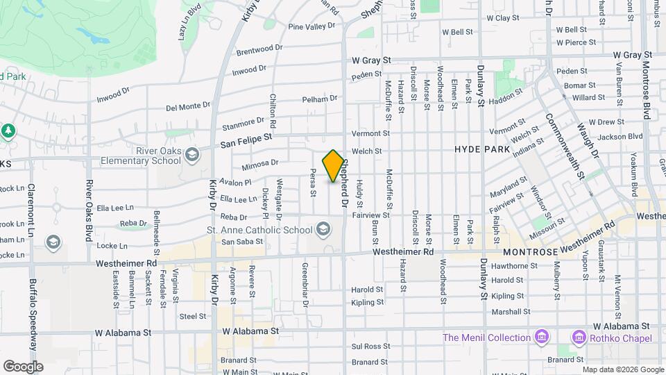 2123 Peckham St Mapa y Detalles de la Ubicación