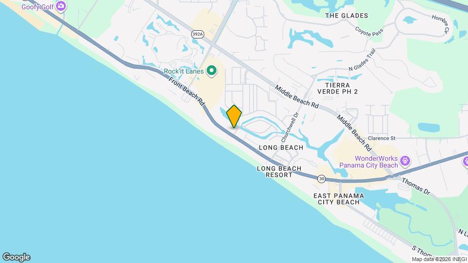 10996 Front Beach Rd, Unit SI FL1-ID1622253P Map and Location Details