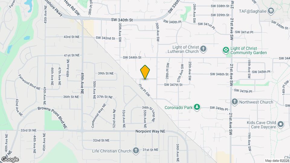 3035 SW 346th Pl Mapa y Detalles de la Ubicación