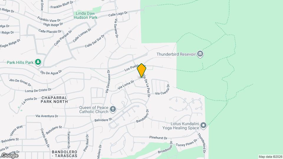 858 Via Redonda Ct Map and Location Details