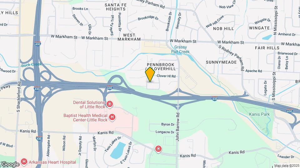 9103 Penrose Ln Map and Location Details