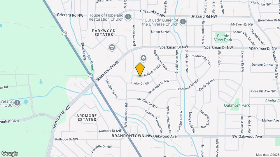 4109 Nelson Dr NW Map and Location Details