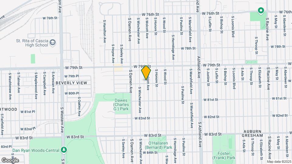 1904 W 80th St Mapa y Detalles de la Ubicación