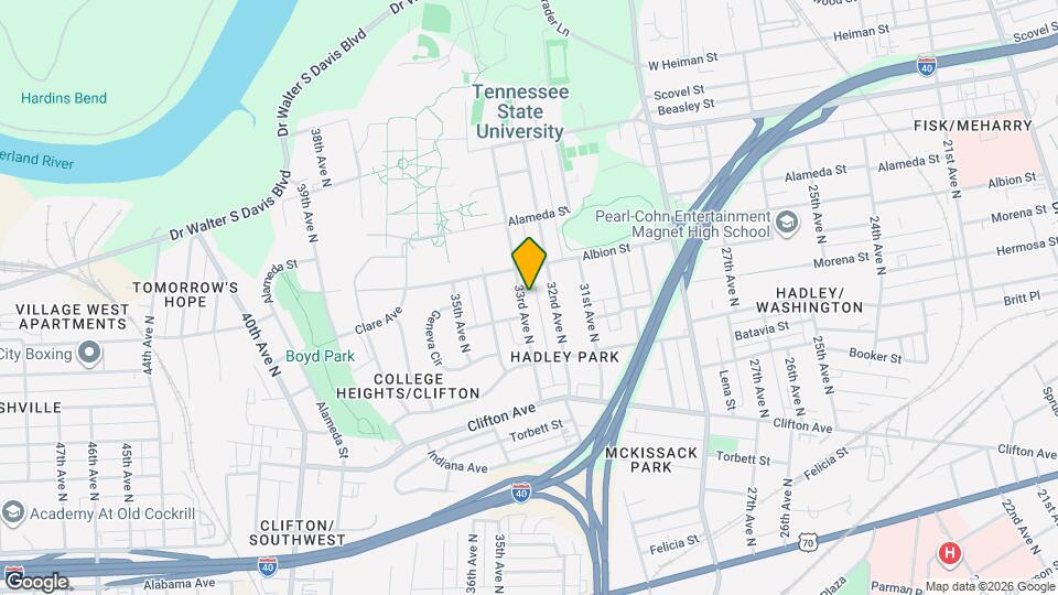 932 33rd Ave N, Unit B Map and Location Details