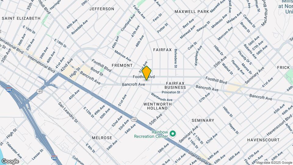 5142 Bancroft Ave Map and Location Details